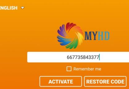 Myhd iptv code Free