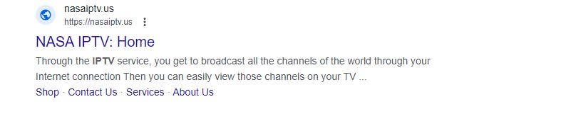 NASA IPTV